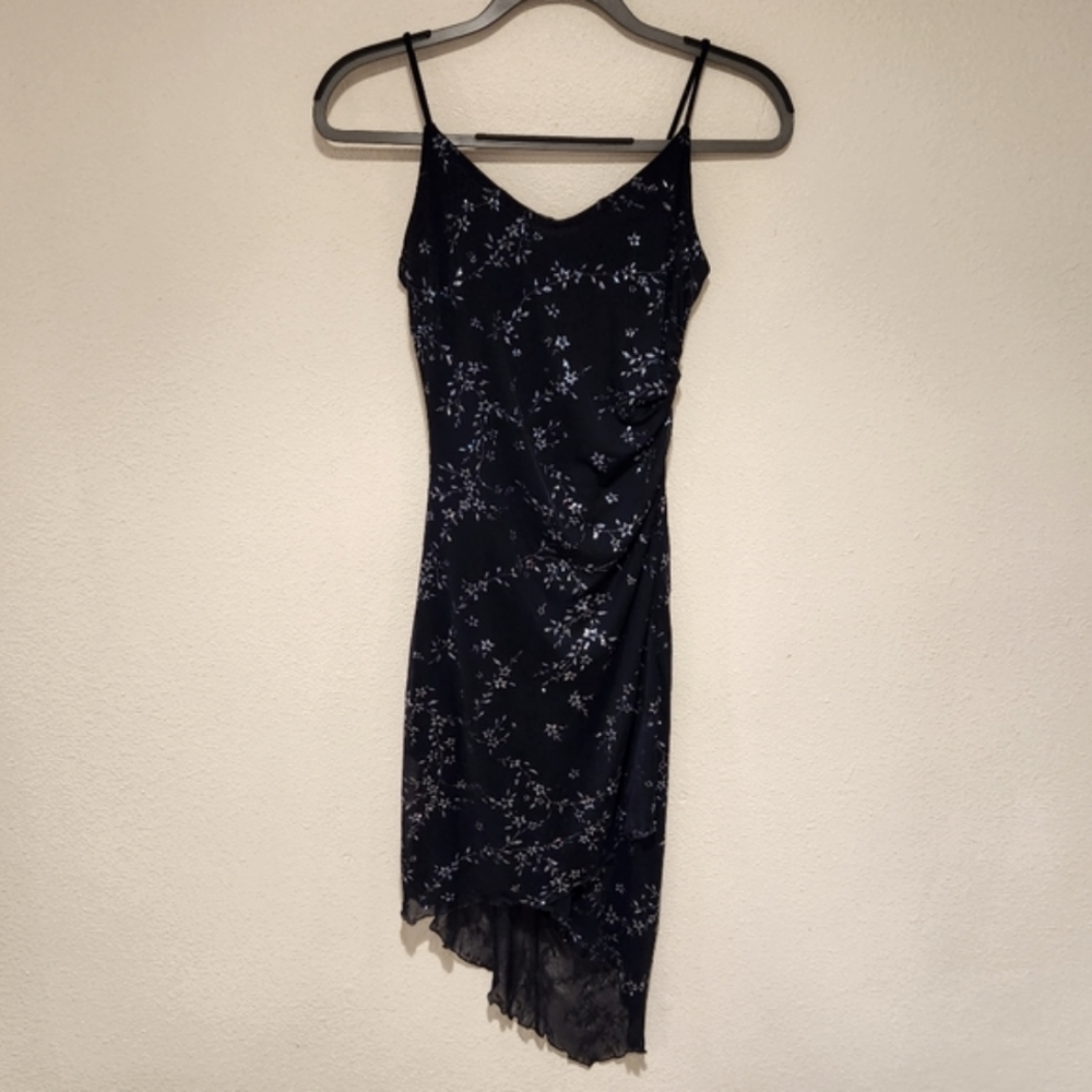 Sparkly Flowered Semi-formal/Cocktail Dress